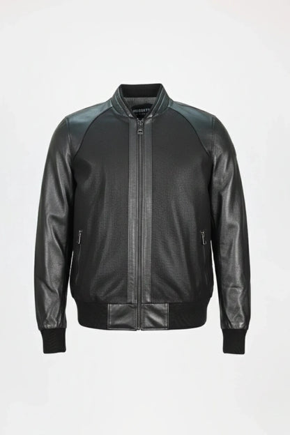 Мъжко Кожено Яке, Черен Roberto Fashion Roberto Fashion Store Jacket LEA2601JACBLKVELXL M