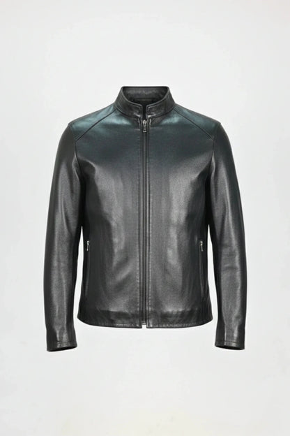 Мъжко Кожено Яке, Черен Roberto Fashion Roberto Fashion Store Jacket LEA2601JACBLKGENL S