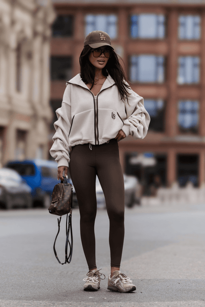 Поларена блуза SNUG, бежова LaBalancia Roberto Fashion Store Set 5907378523986 UNI