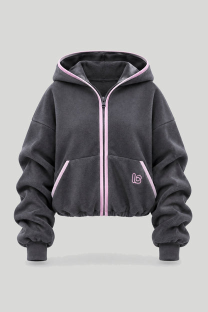 Поларена блуза SNUG, графит LaBalancia Roberto Fashion Store Set 5907378523955 UNI