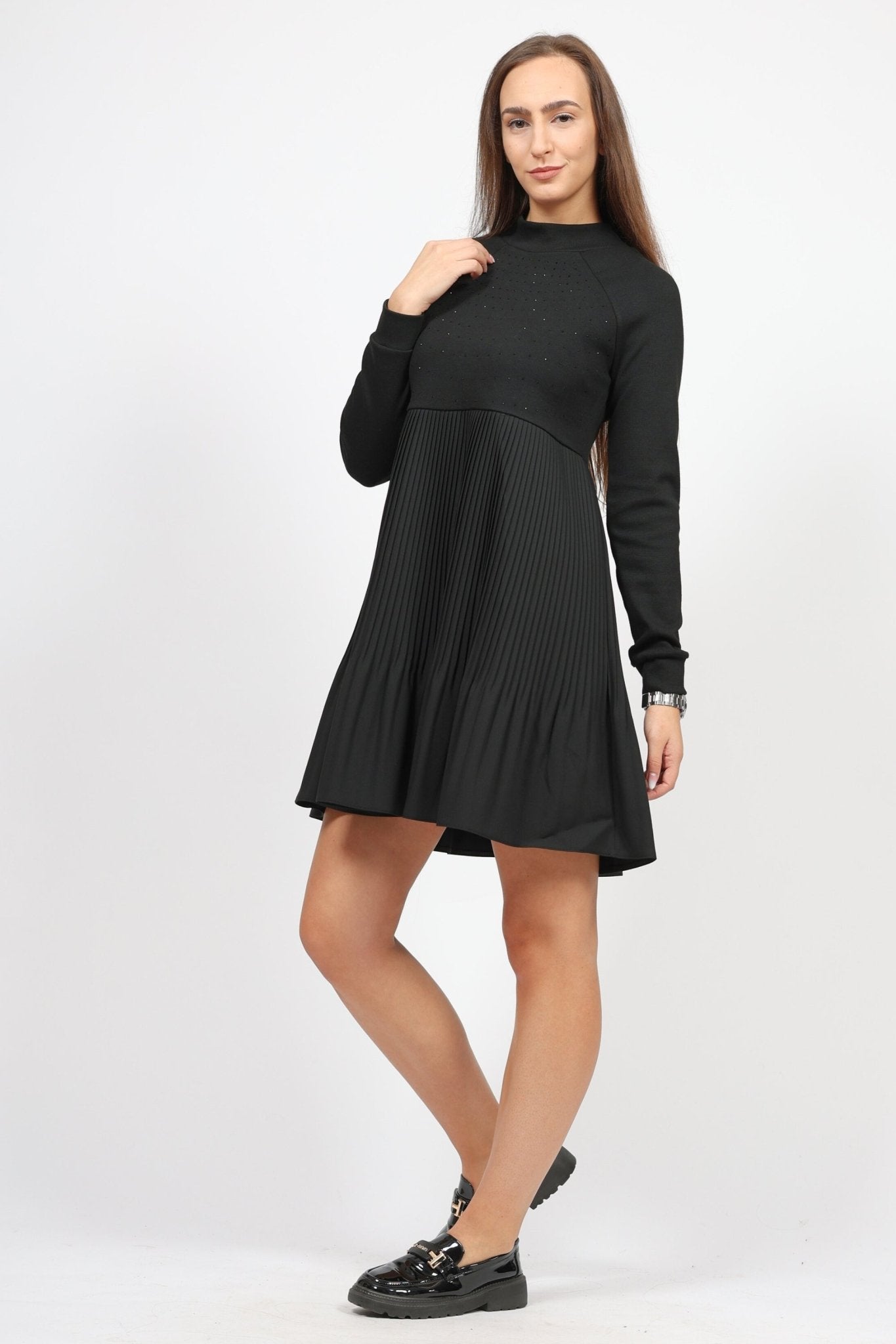 Рокля, Черен Roberto Fashion Roberto Fashion Store One piece ESP3010DRSBLKCLF36 36 Черен